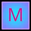 Letter M icon