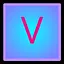Letter V icon