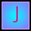 Letter J icon