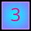 Digit 3 icon