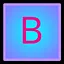 Letter B icon