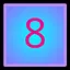 Digit 8 icon