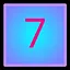 Digit 7 icon