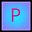 Letter P icon