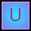 Letter U icon
