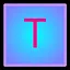 Letter T icon
