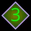 Digit 3 icon
