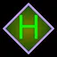 Letter H icon