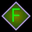 Letter F icon