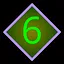 Digit 6 icon