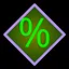 Sym Percent icon