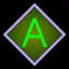 Letter A icon