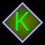 Letter K icon