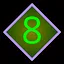 Digit 8 icon