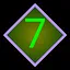 Digit 7 icon