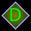 Letter D icon