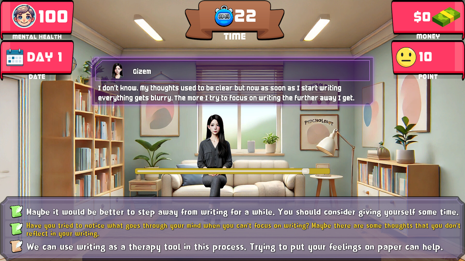 Therapist Simulator Screenshot 5