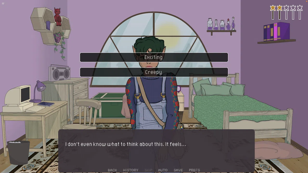 Love in the Time of Spellphage Demo Screenshot 2