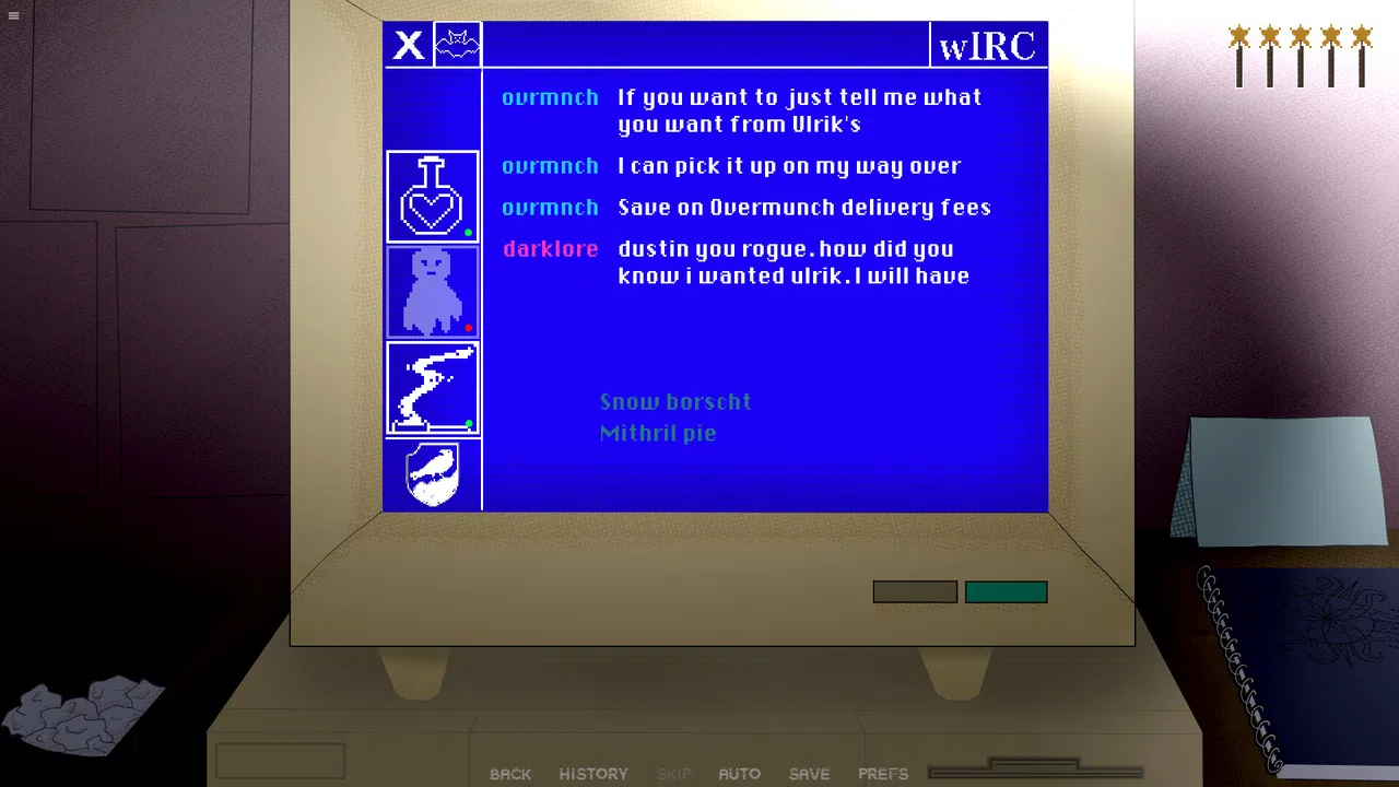 Love in the Time of Spellphage Demo Screenshot 3