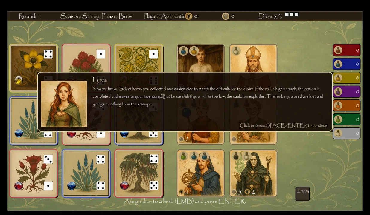 Mystical Herbalists Screenshot 0