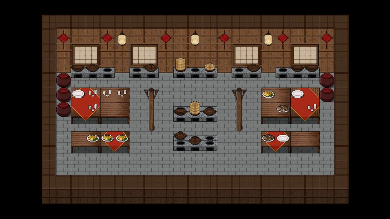 RPG Maker MV - CSW STUDIO New Year Decorations - Tilesets and UI Screenshot 2