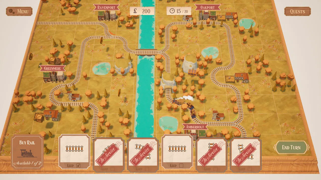 Railroad to Amberfield Screenshot 2