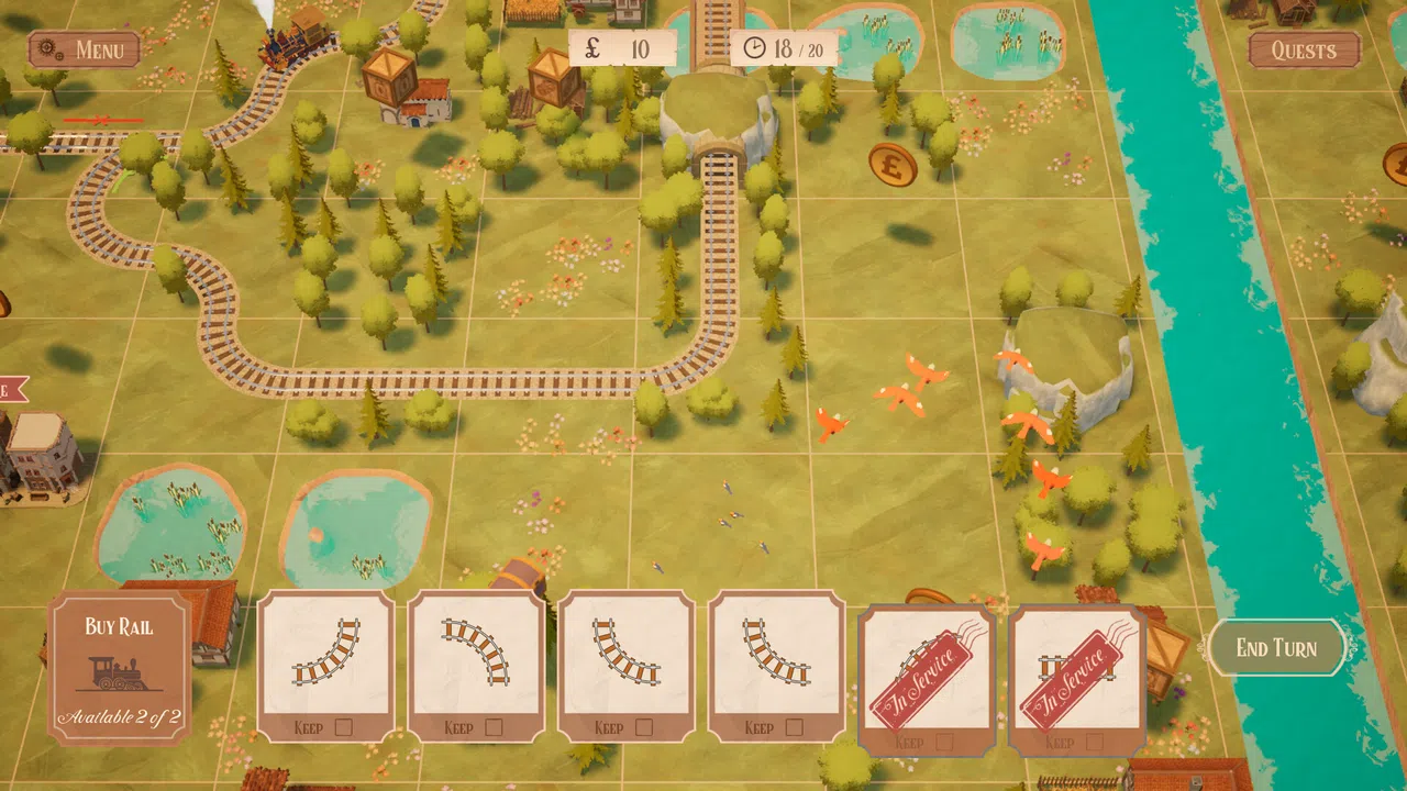 Railroad to Amberfield Screenshot 5