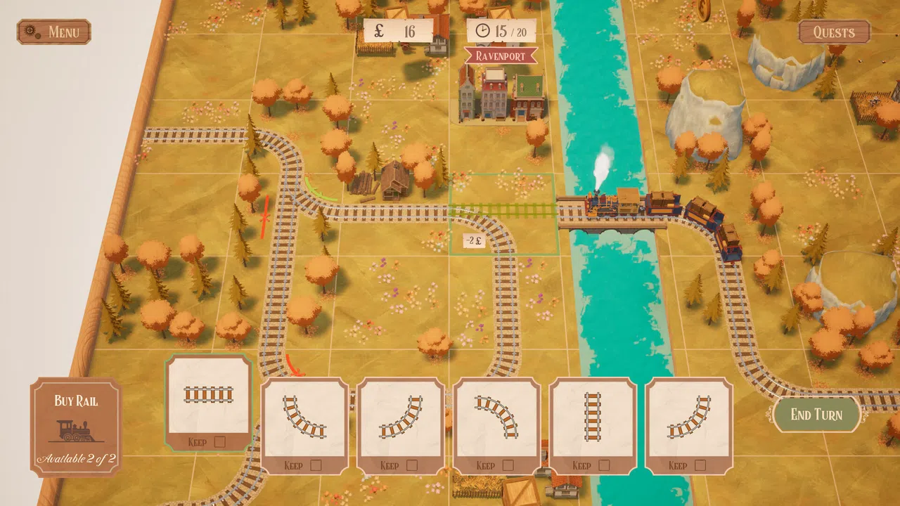 Railroad to Amberfield Screenshot 0