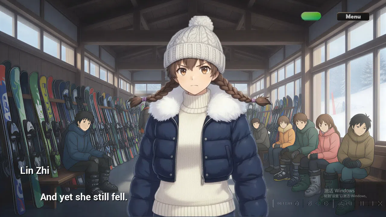 Olympic Snow Girl Screenshot 1