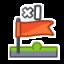 1 Flag icon