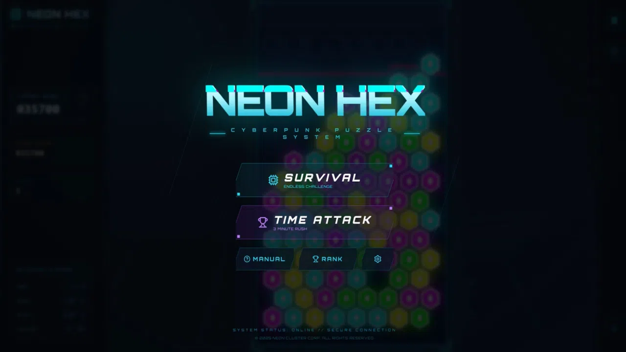 NEON HEX Screenshot 0