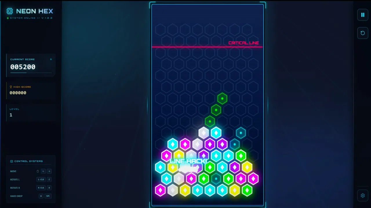 NEON HEX Screenshot 1