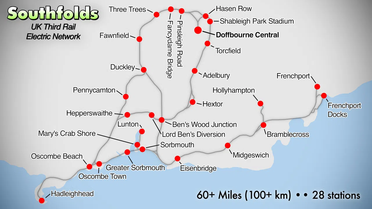 Trainz 2022 DLC - Southfolds - UK Third Rail Electric Network Screenshot 2