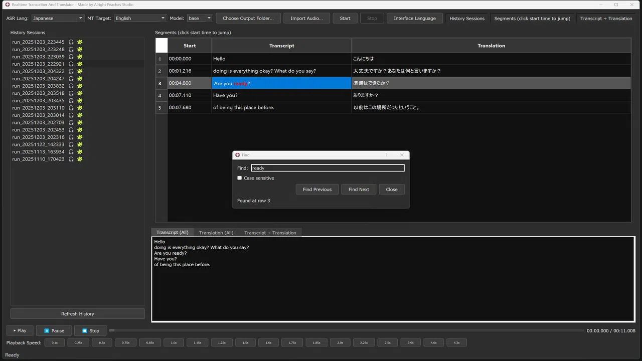 Realtime Transcriber and Translator Screenshot 4