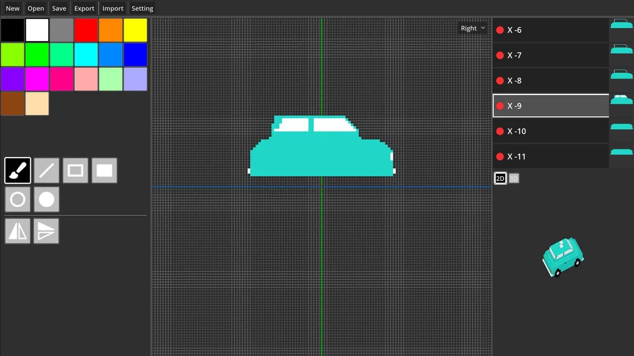 Pixel Builder Demo Screenshot 0