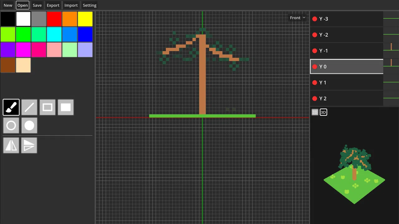 Pixel Builder Demo Screenshot 1