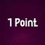 1 Point icon