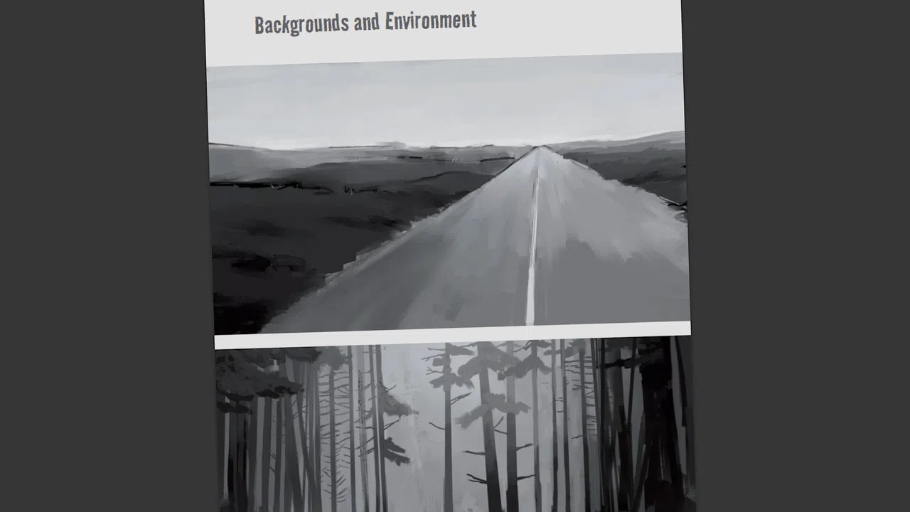 Death Drive - Road to Death Art Book Screenshot 0