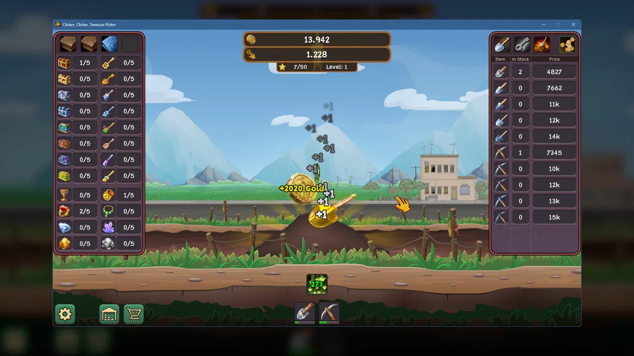 Clicker, Clicker Treasure Picker - Supporter DLC Screenshot 2