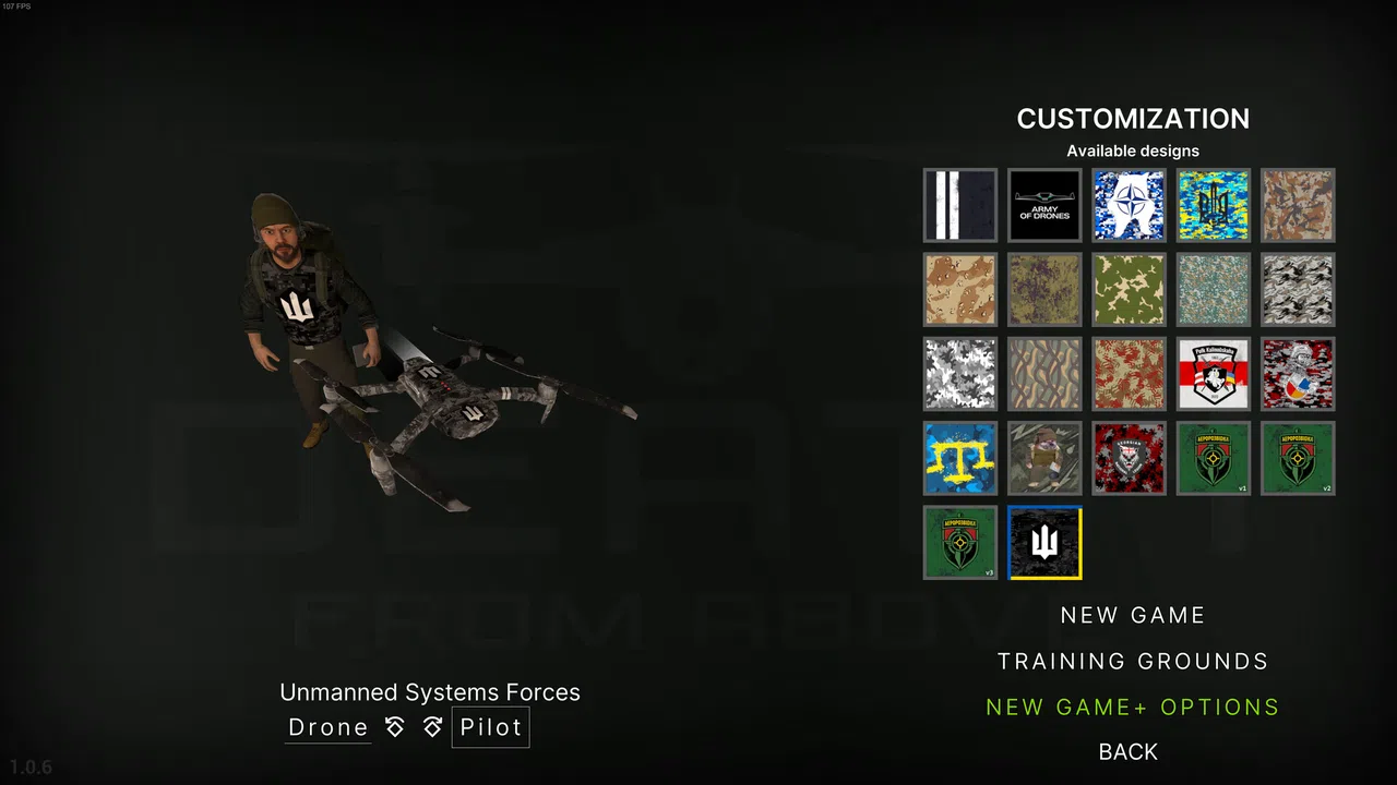 Death From Above: Unmanned Systems Forces (USF) Supporter Skin Pack Screenshot 3