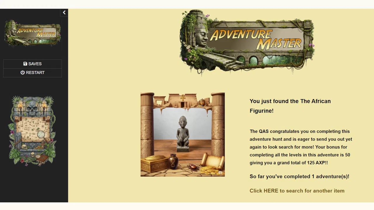 Adventure Master Screenshot 1