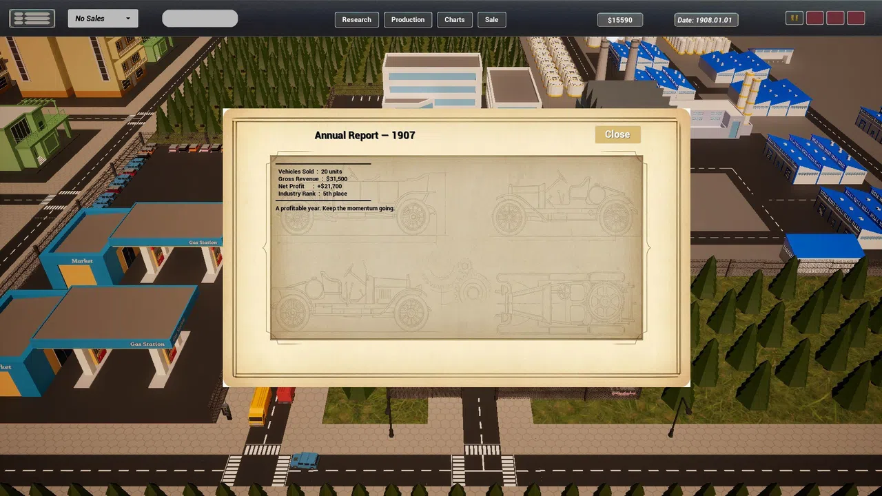 Ultimate Car Company Tycoon Screenshot 4