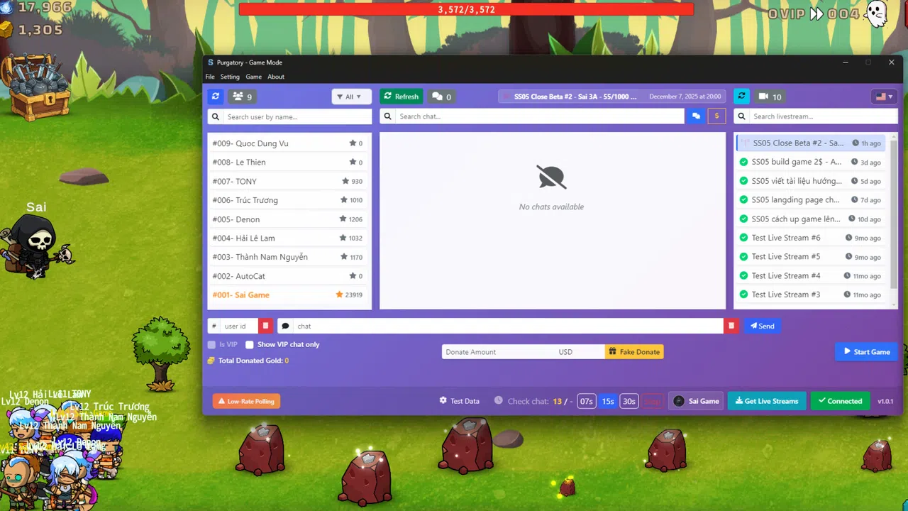 Purgatory - Live Stream Version Screenshot 1