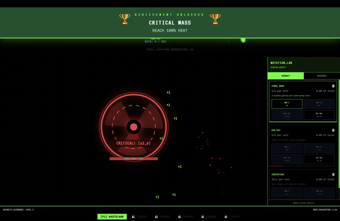 Goat Nuclear Clicker Screenshot 3