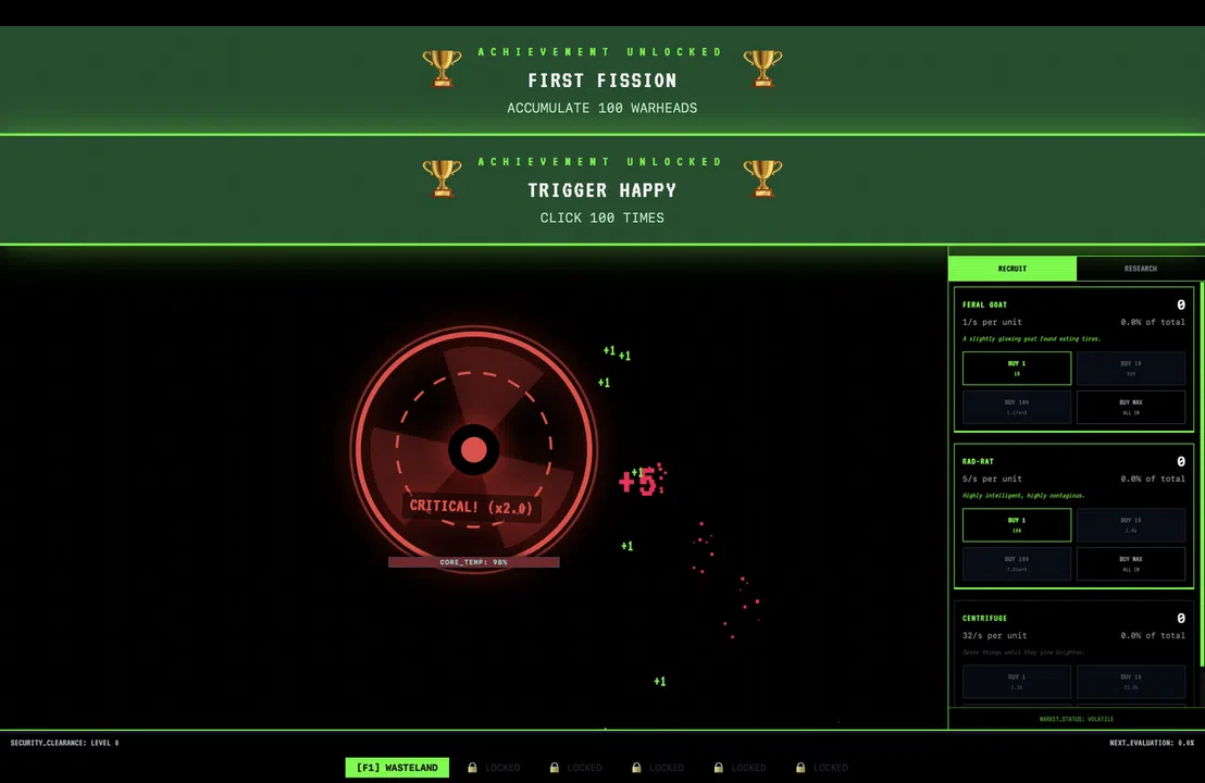 Goat Nuclear Clicker Screenshot 4