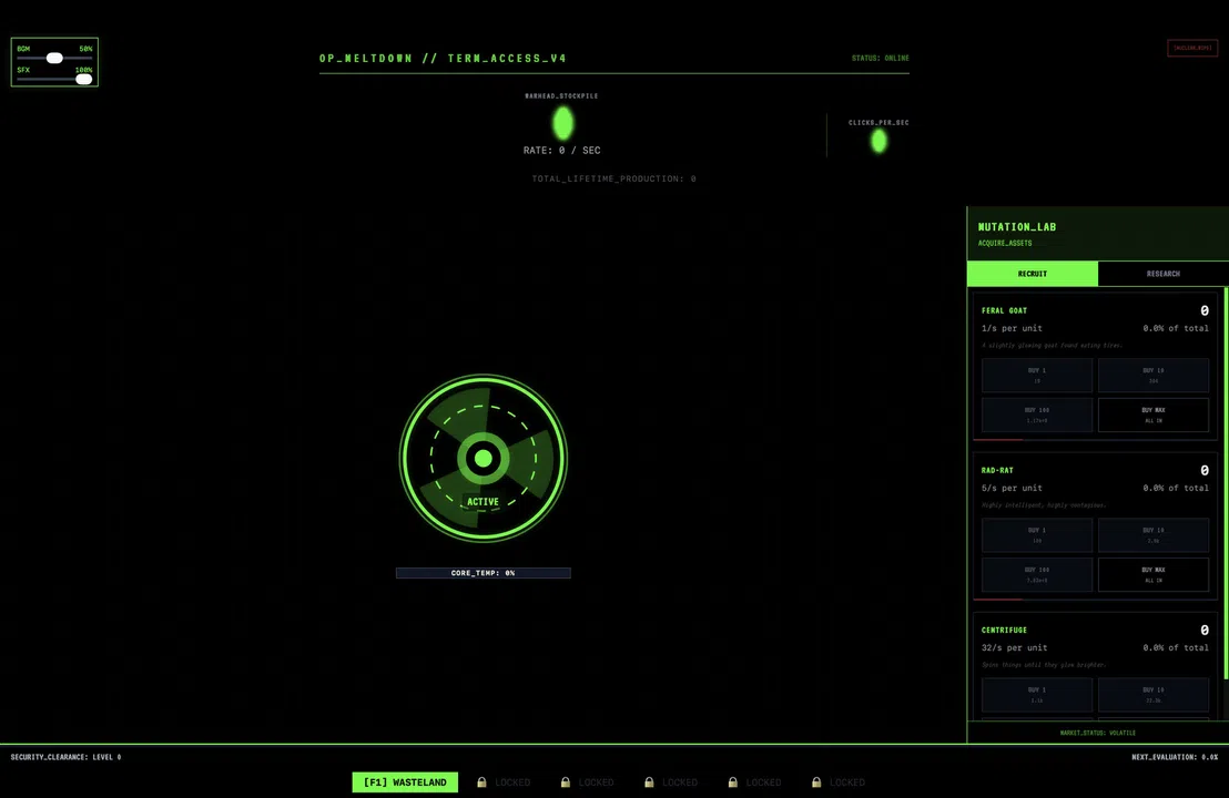 Goat Nuclear Clicker Screenshot 2
