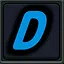 D icon