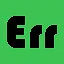 Error icon