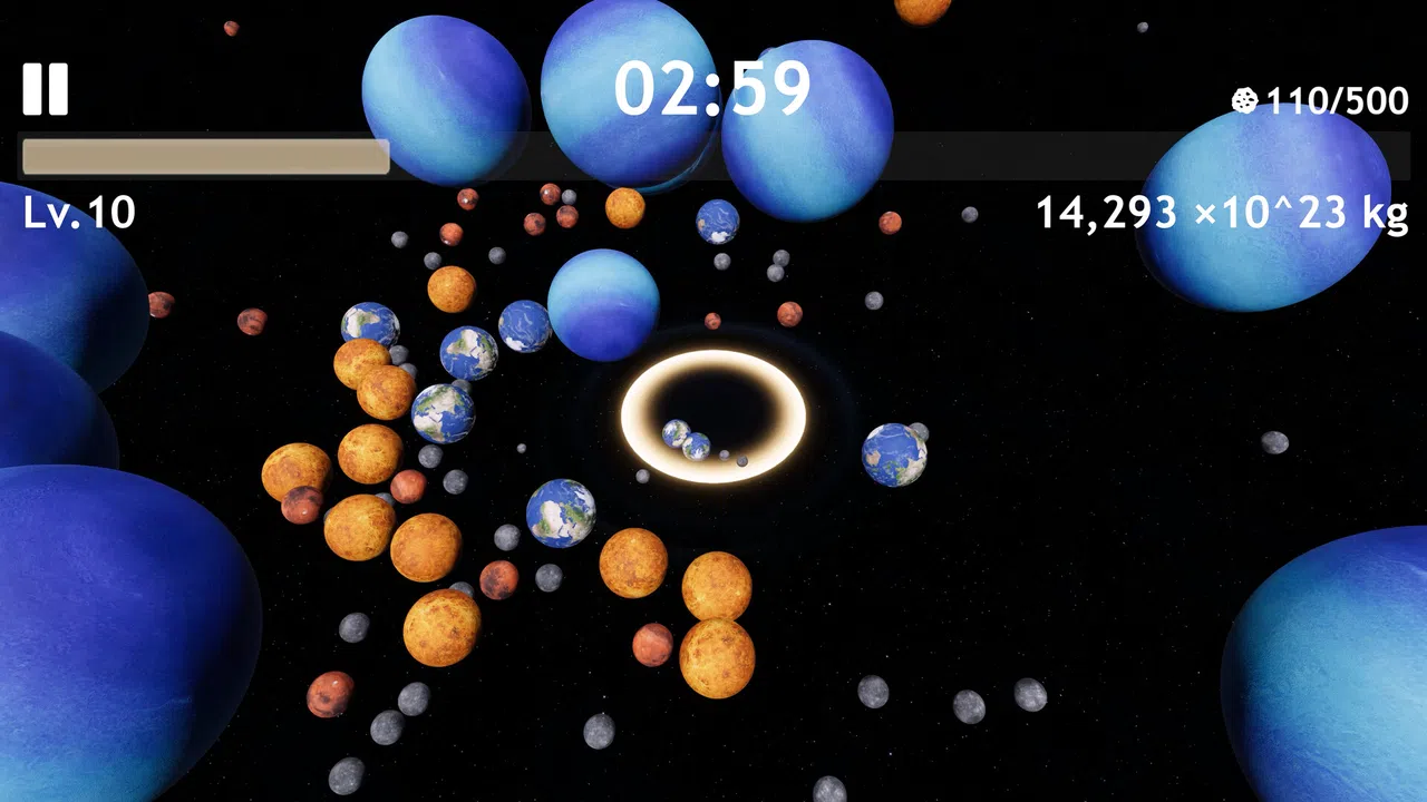 Blackhole Survivors Screenshot 1