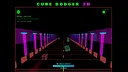 Cube Dodger 3D – Crimson Shadow Ship Screenshot 0